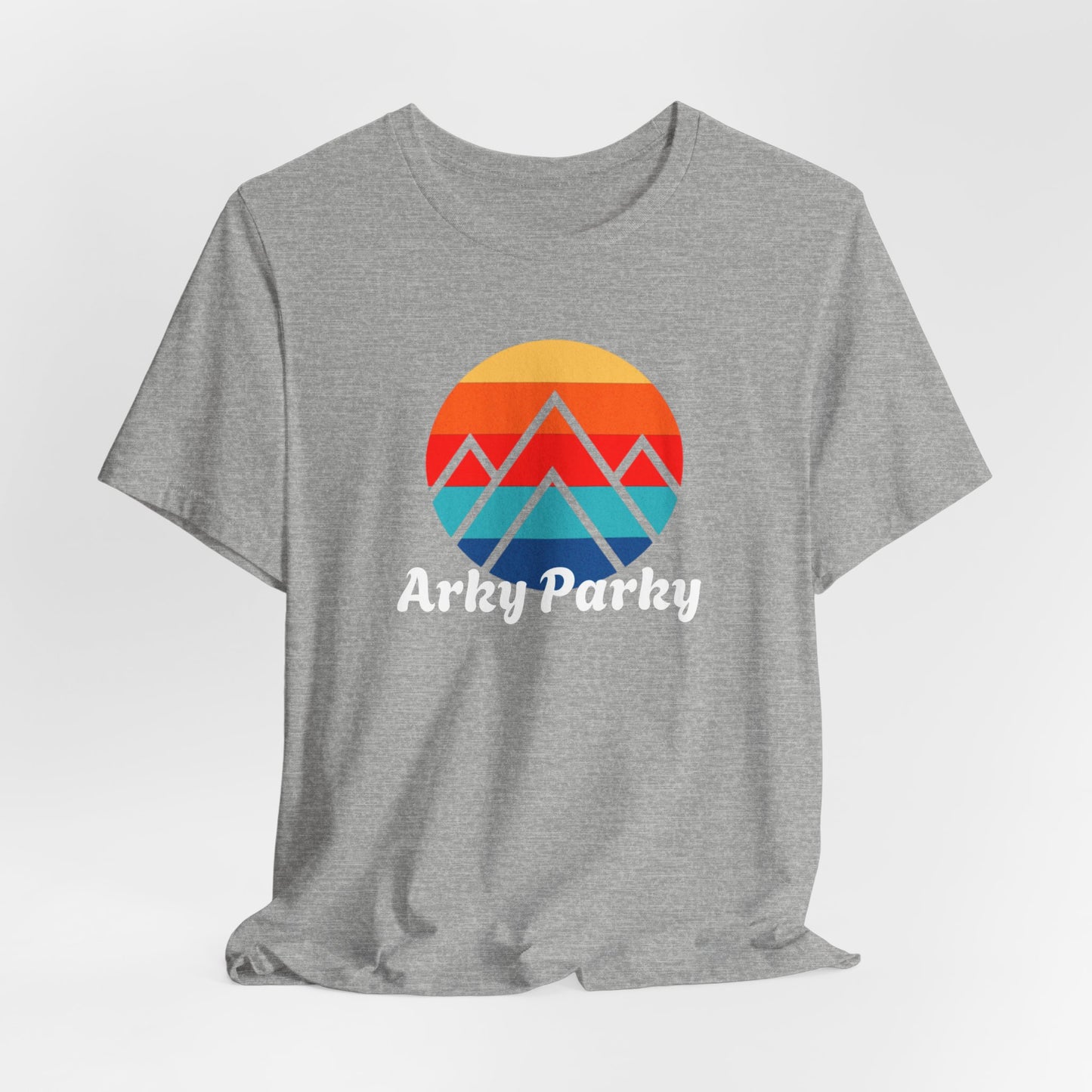 Arky Parky Sunset Mountains Tee