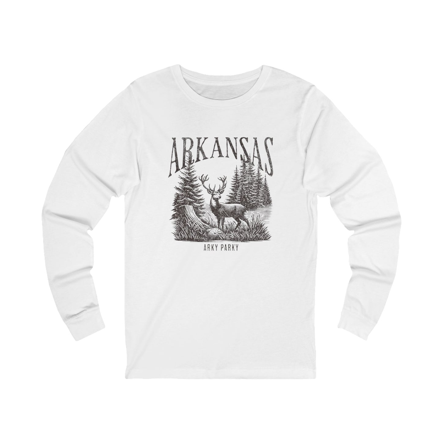 Arky Parky "Wilderness Collection: Forrest Elk" Long Sleeve T-Shirt