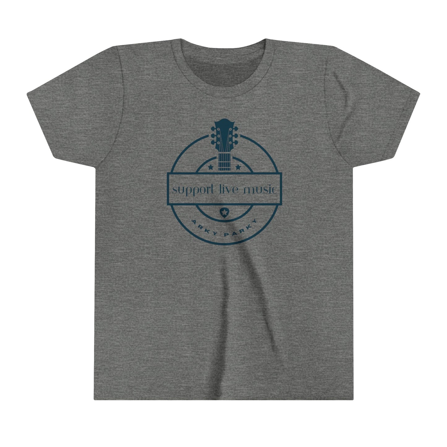 Arky Parky "Support Live Music" Youth Short Sleeve Tee