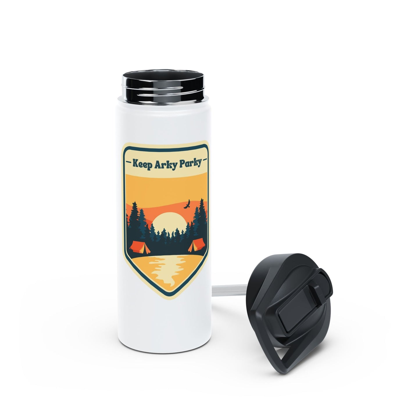 Arky Parky "Sunset Serenity" Stainless Steel Water Bottle