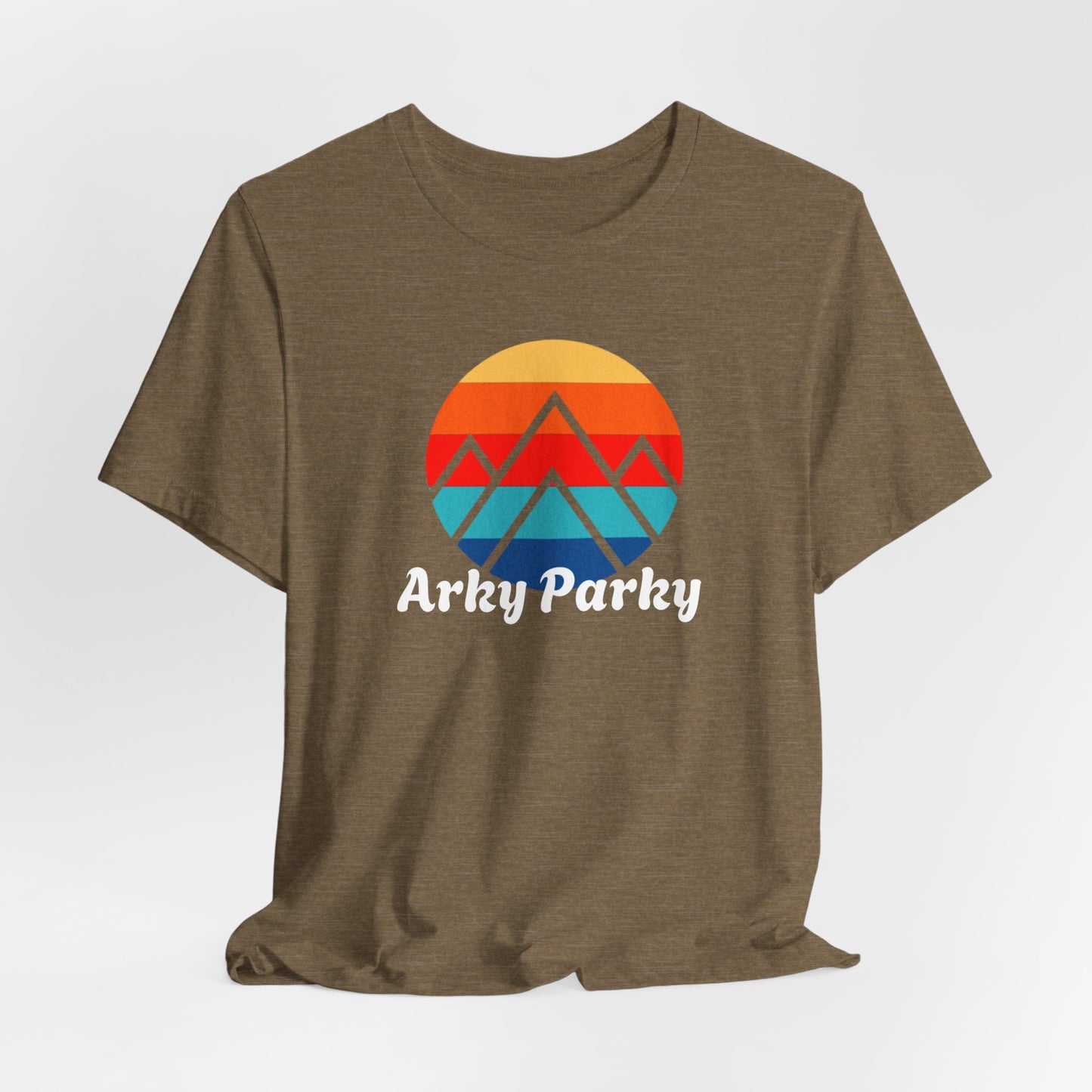 Arky Parky Sunset Mountains Tee