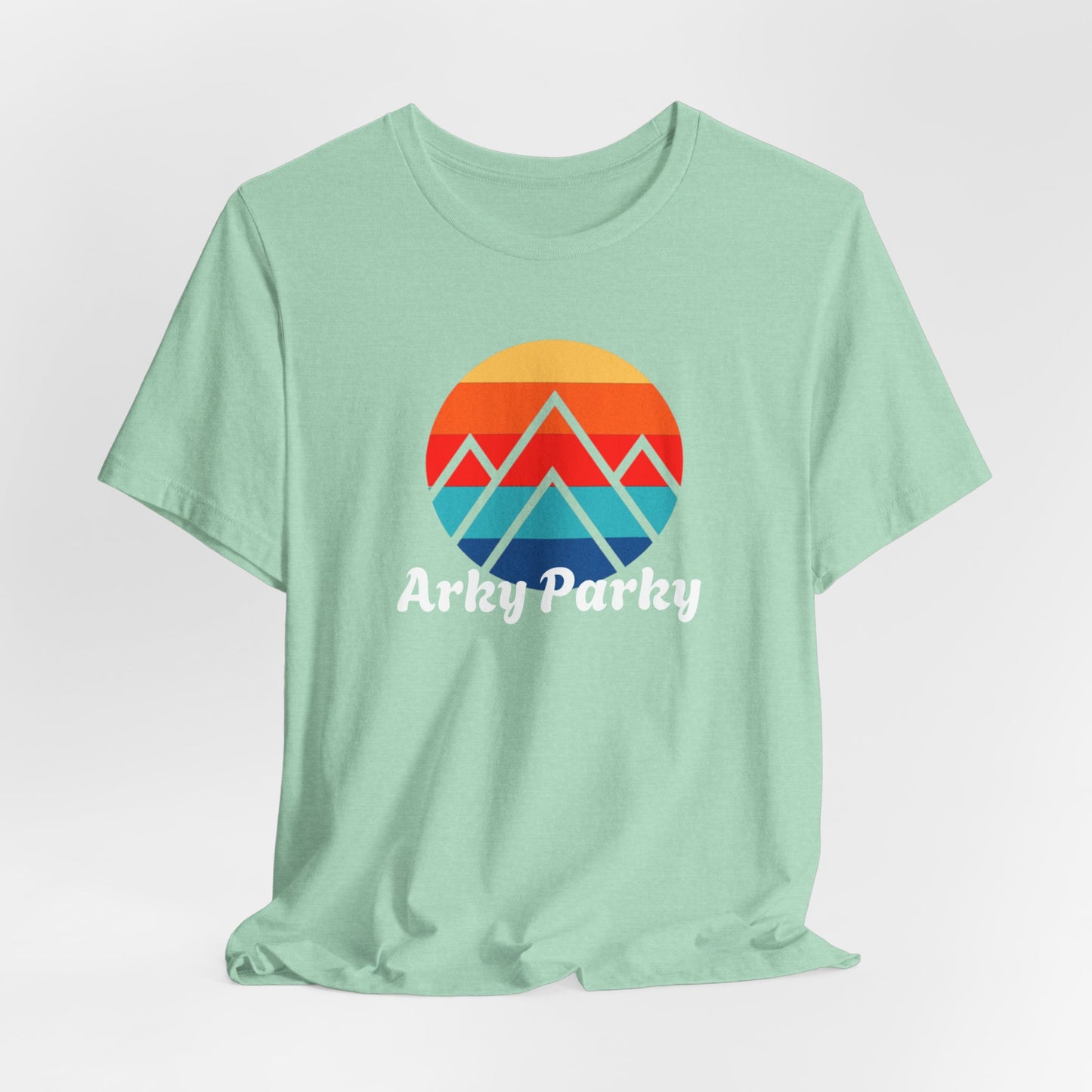 Arky Parky Sunset Mountains Tee