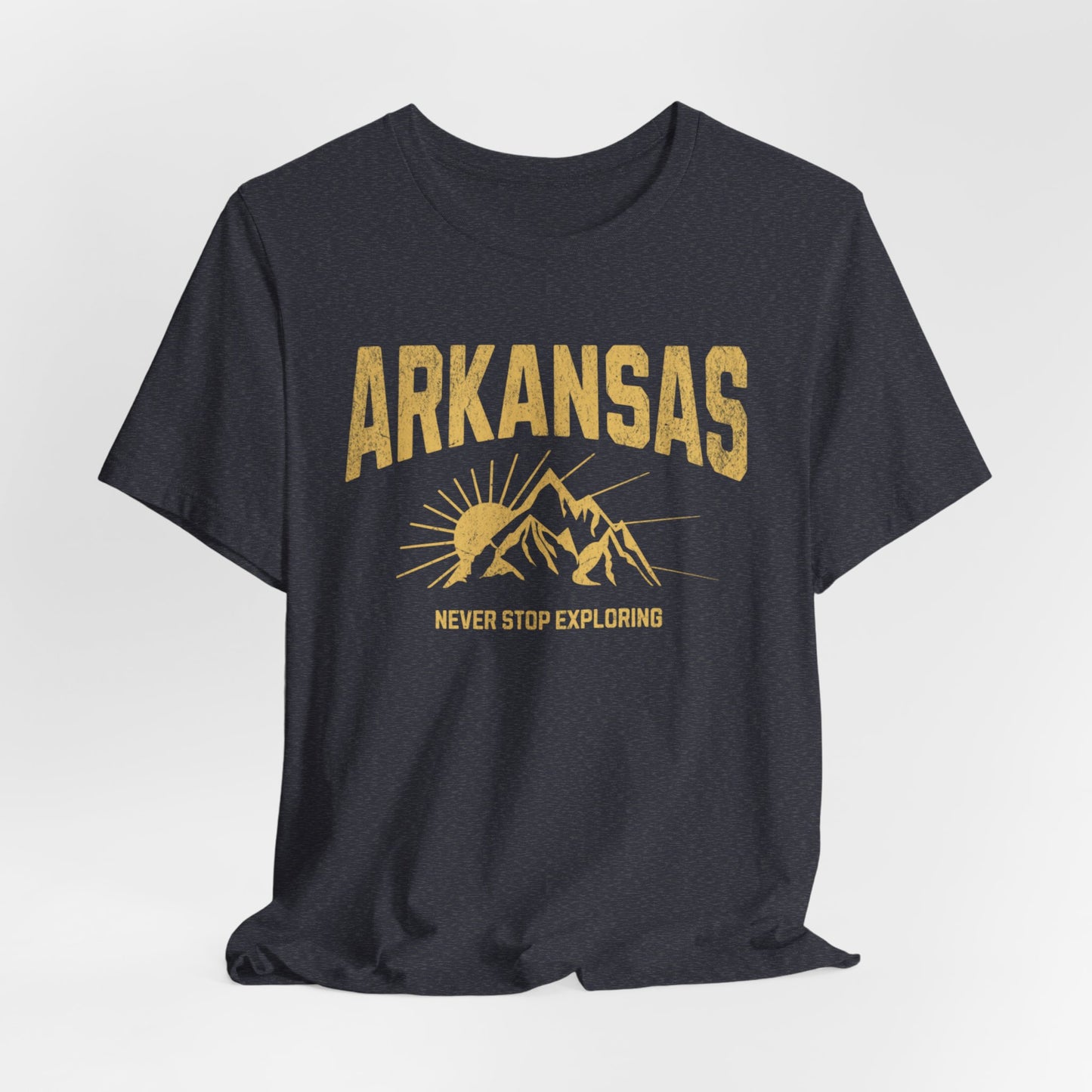 Arkansas Never Stop Exploring Tee