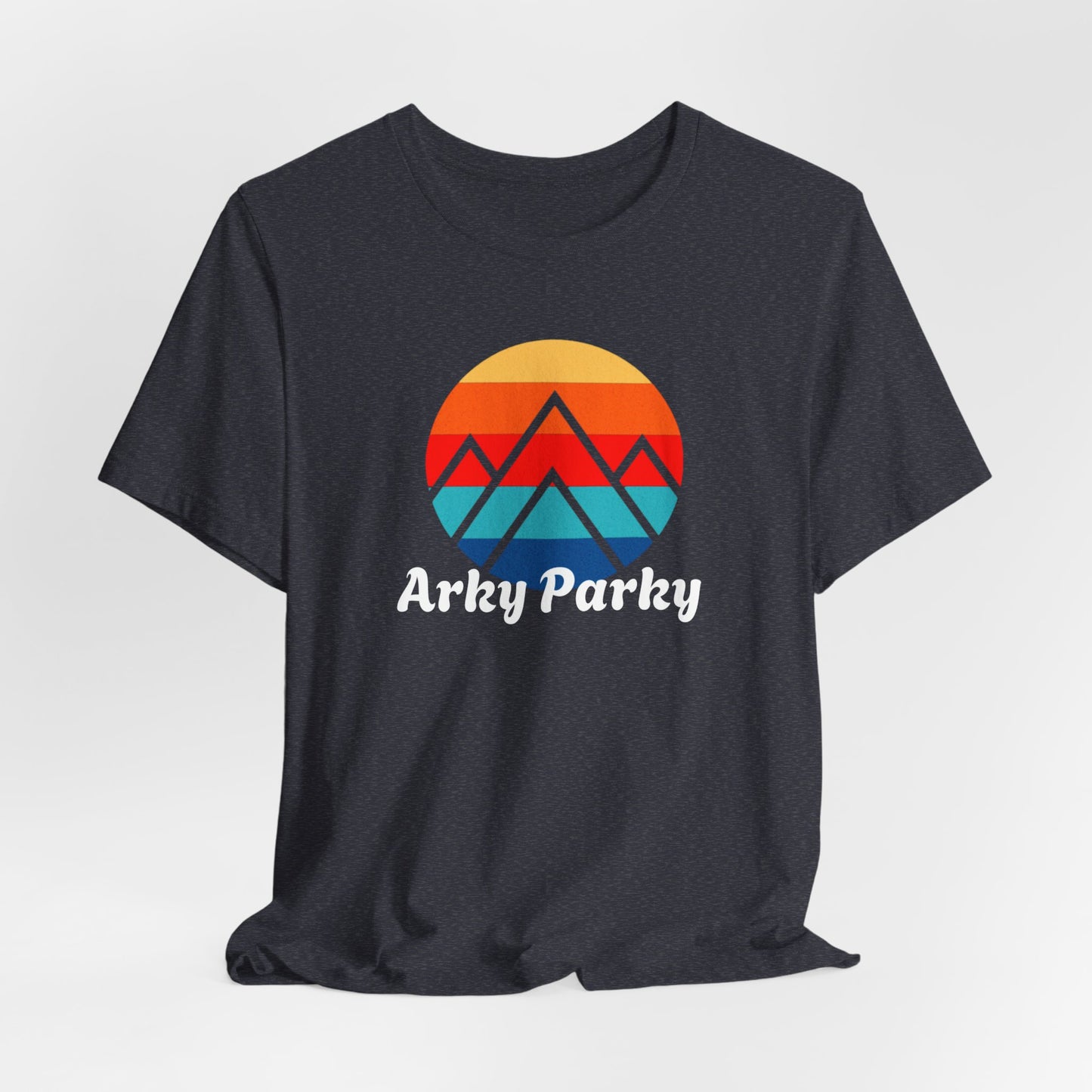 Arky Parky Sunset Mountains Tee