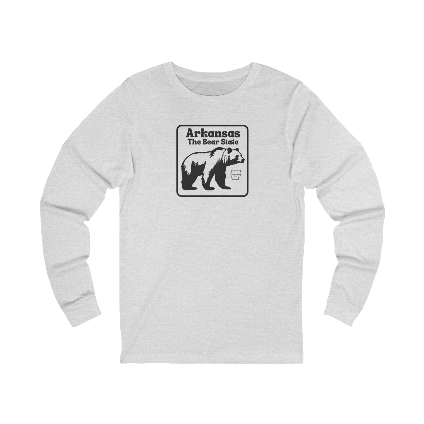 Arky Parky "Wilderness Collection: Arkansas, The Bear State" Long Sleeve T-Shirt