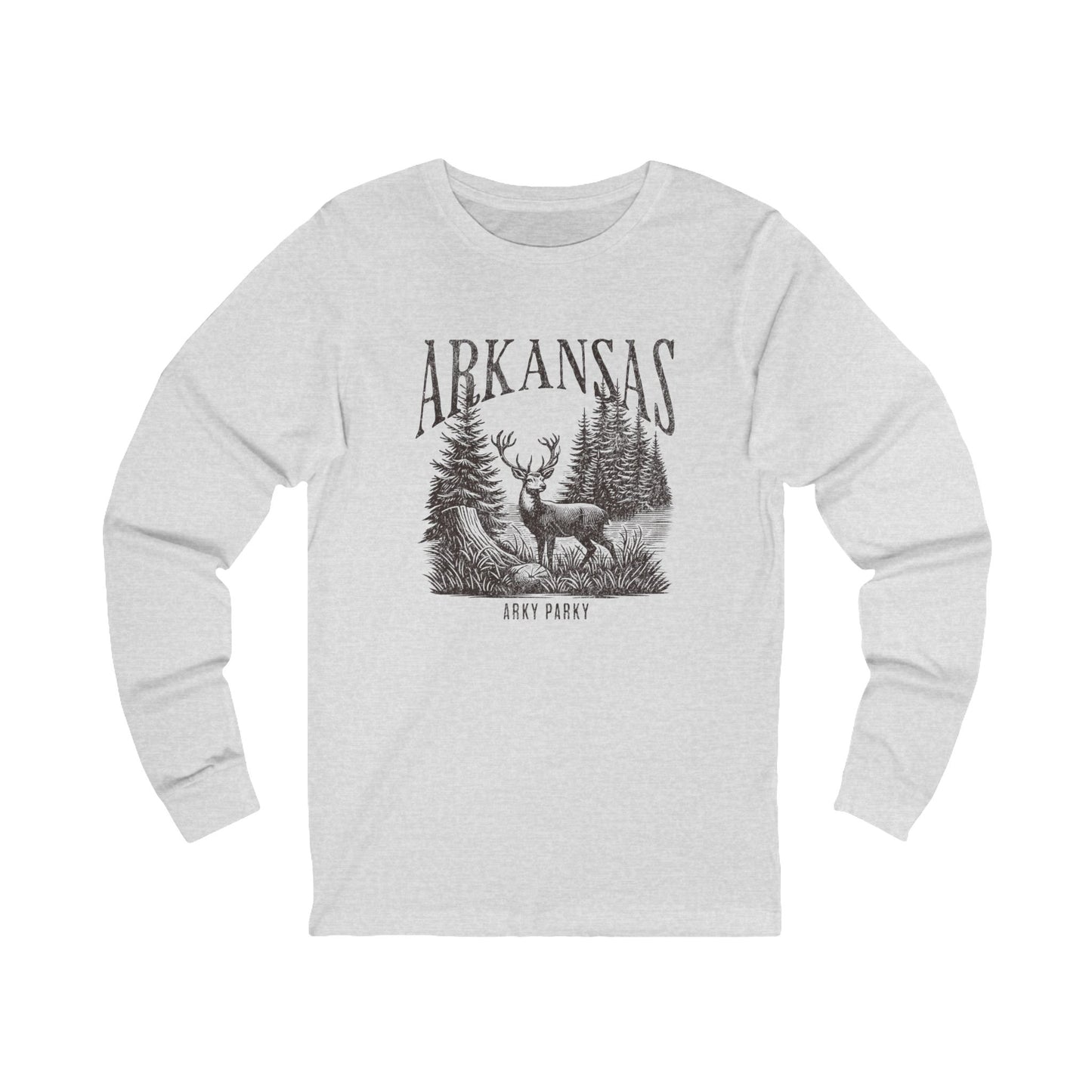 Arky Parky "Wilderness Collection: Forrest Elk" Long Sleeve T-Shirt