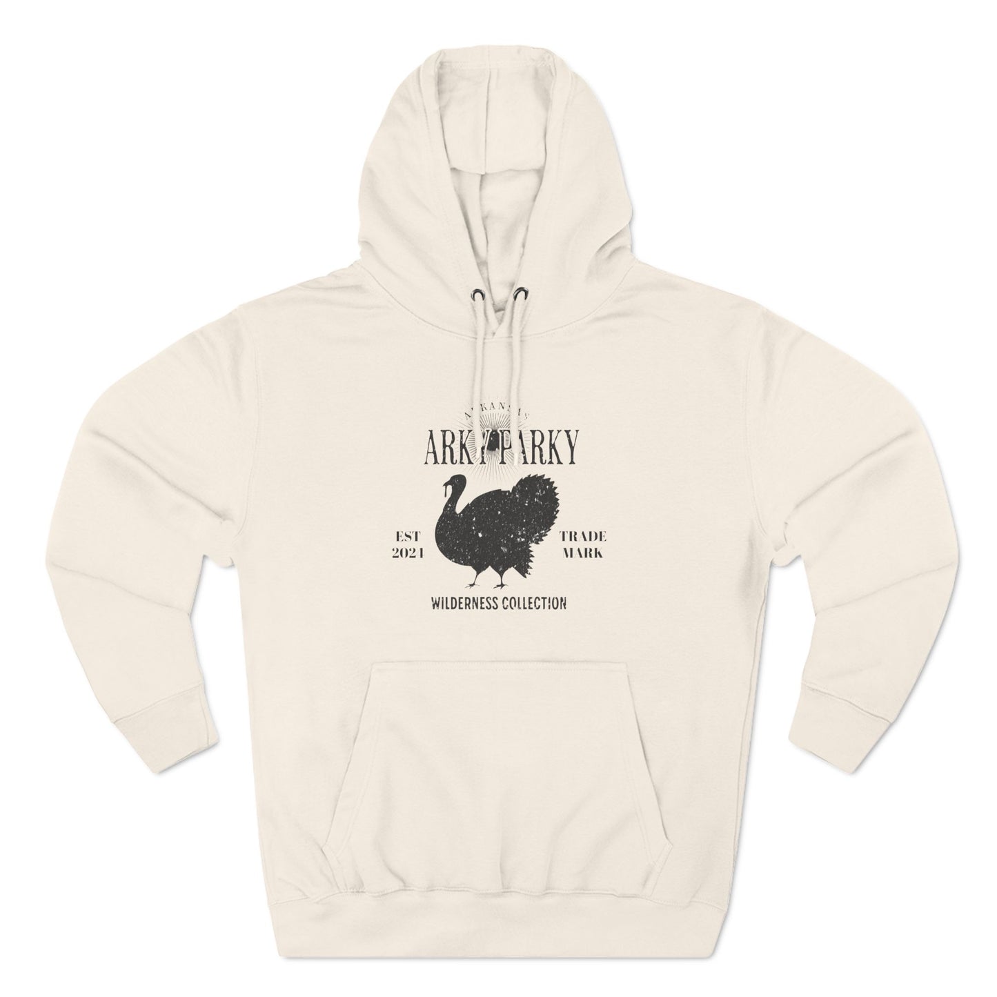 Arky Parky "Wilderness Collection: Turkey" Three-Panel Fleece Lined Hoodie (Copy)