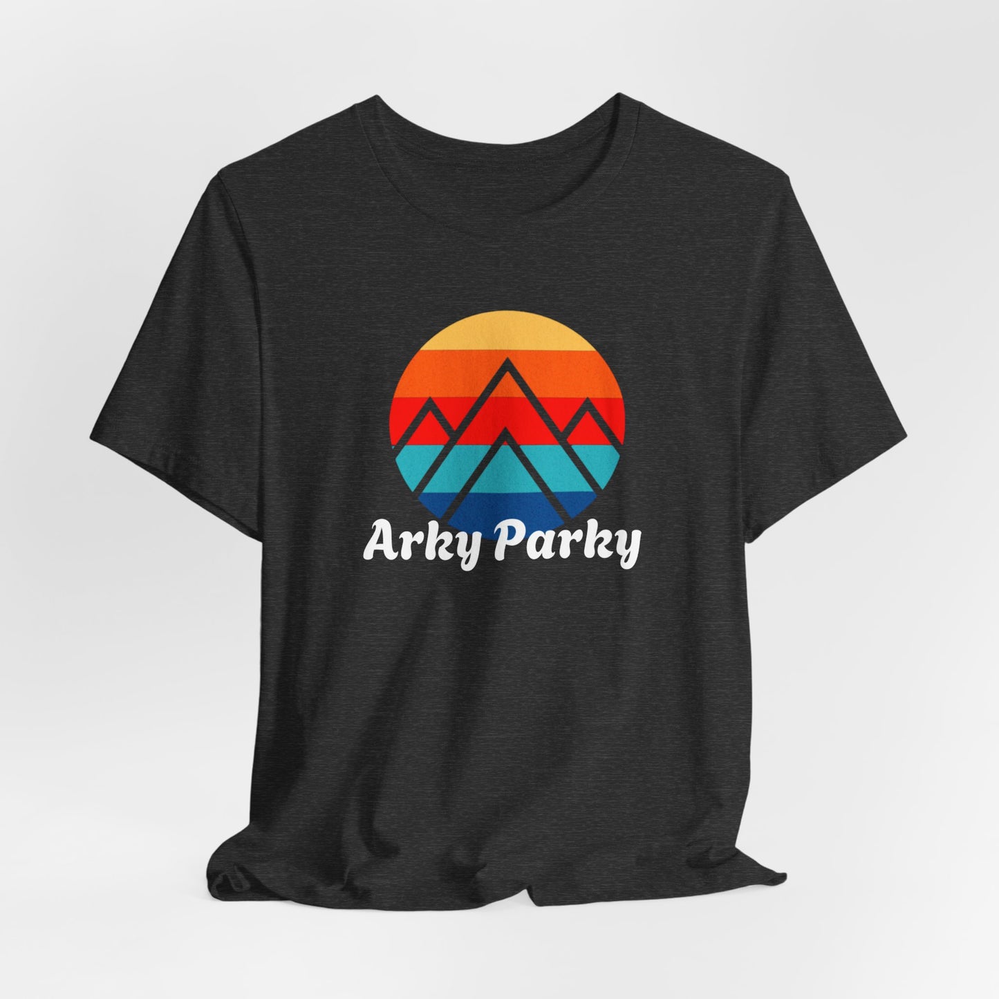 Arky Parky Sunset Mountains Tee