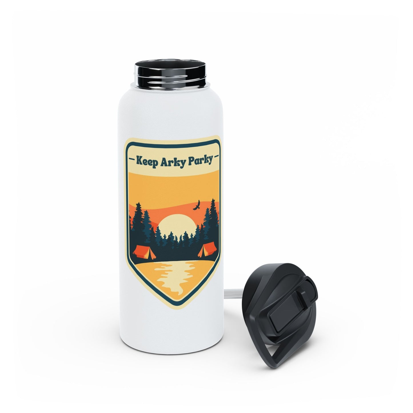 Arky Parky "Sunset Serenity" Stainless Steel Water Bottle