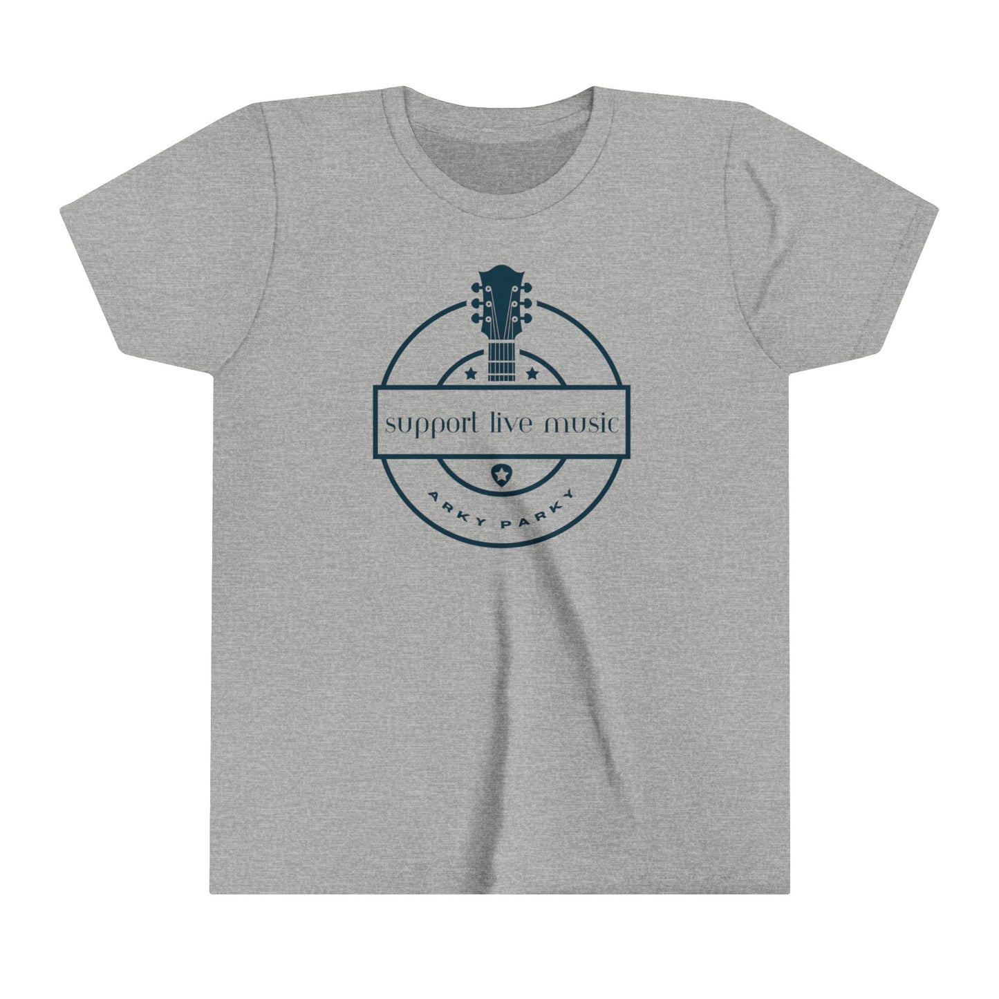 Arky Parky "Support Live Music" Youth Short Sleeve Tee