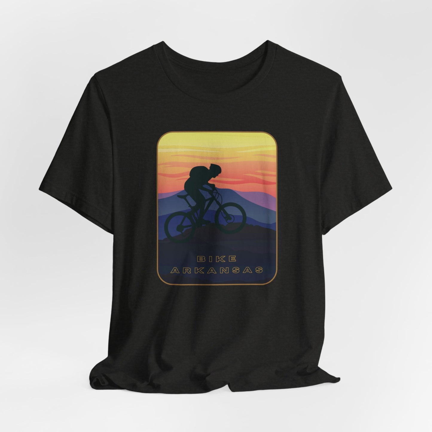 Bike Arkansas at Sunset Tee