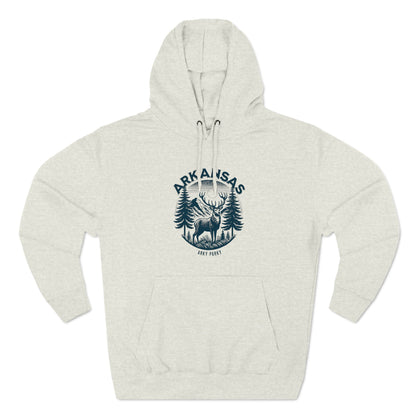 Arky Parky "Wilderness Collection: Elk" Three-Panel Fleece Lined Hoodie