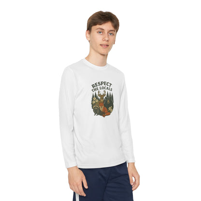 Arky Parky "Respect The Locals" Youth Long Sleeve Competitor Tee – Arkansas Wildlife