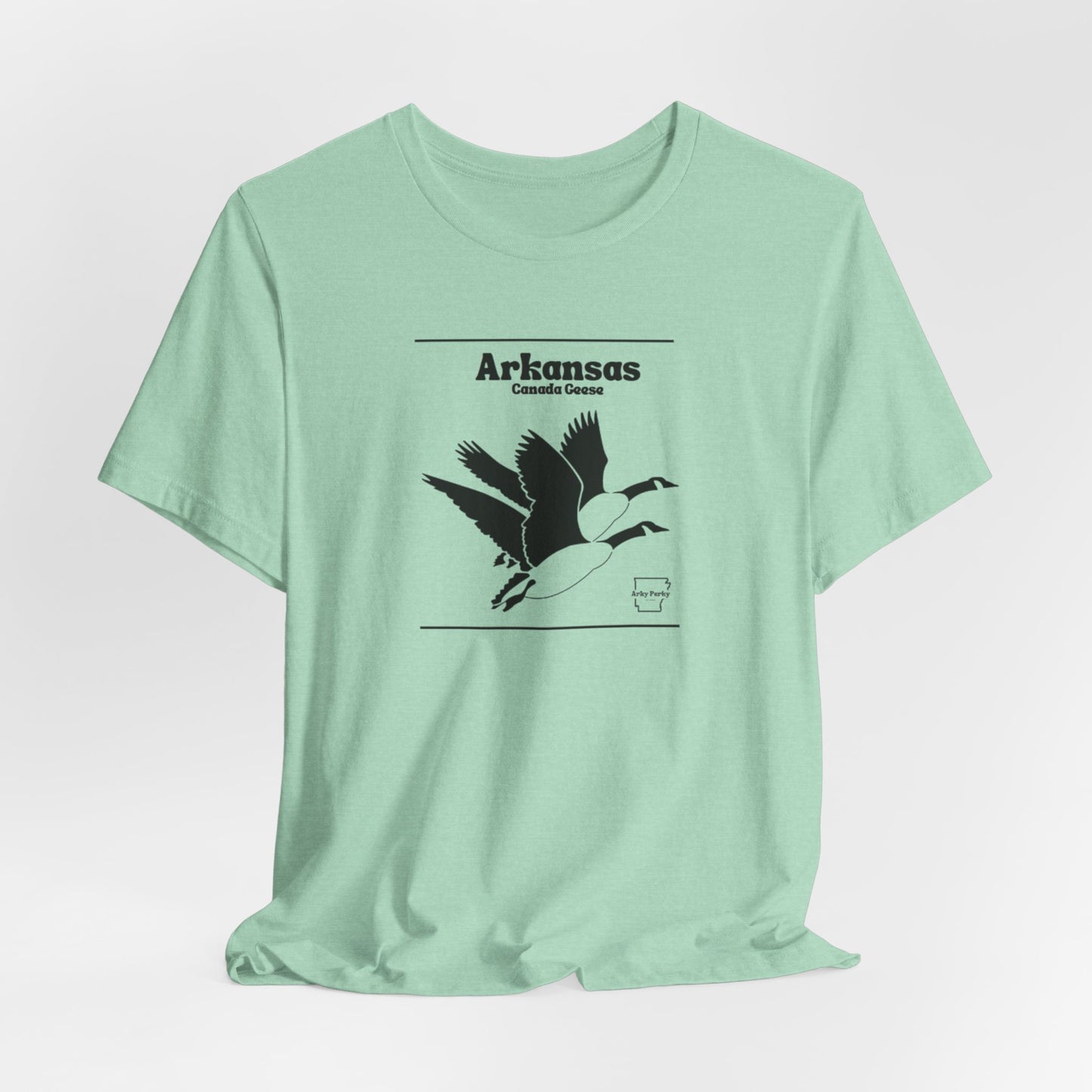 Arky Parky "Wilderness Collection: Arkansas, Canada Geese" T-Shirt