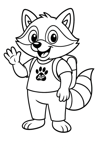 Arky Parky's Arkansas State Park Coloring Book