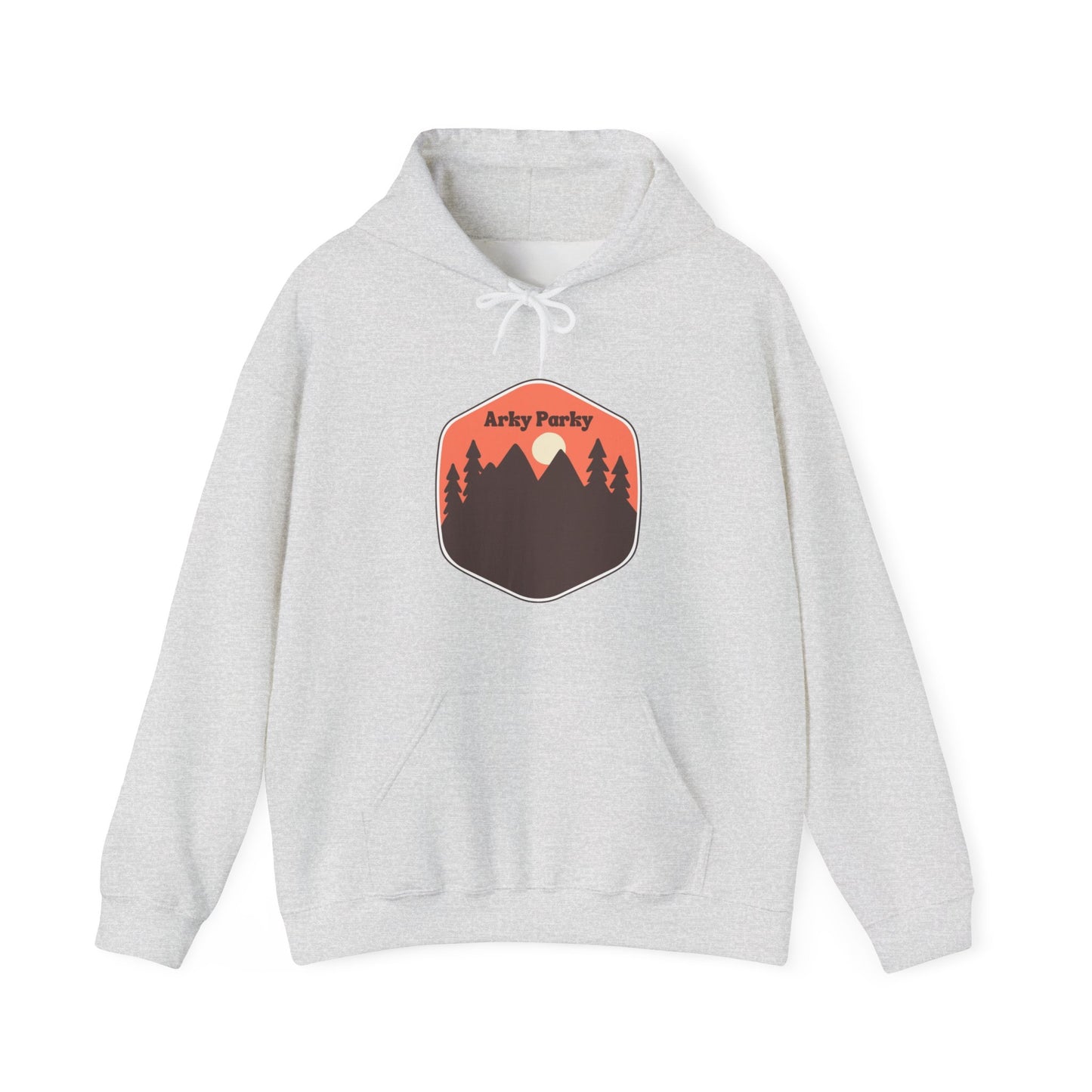 Arky Parky "Moonlight Mountains" Hooded Sweatshirt