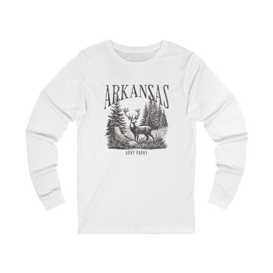 Arky Parky "Wilderness Collection: Forrest Elk" Long Sleeve T-Shirt