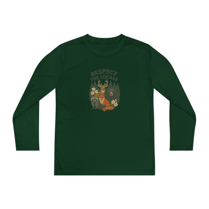 Arky Parky "Respect The Locals" Youth Long Sleeve Competitor Tee – Arkansas Wildlife