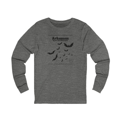 Arky Parky "Arkansas, Devil's Den State Park" Bats Long Sleeve T-Shirt