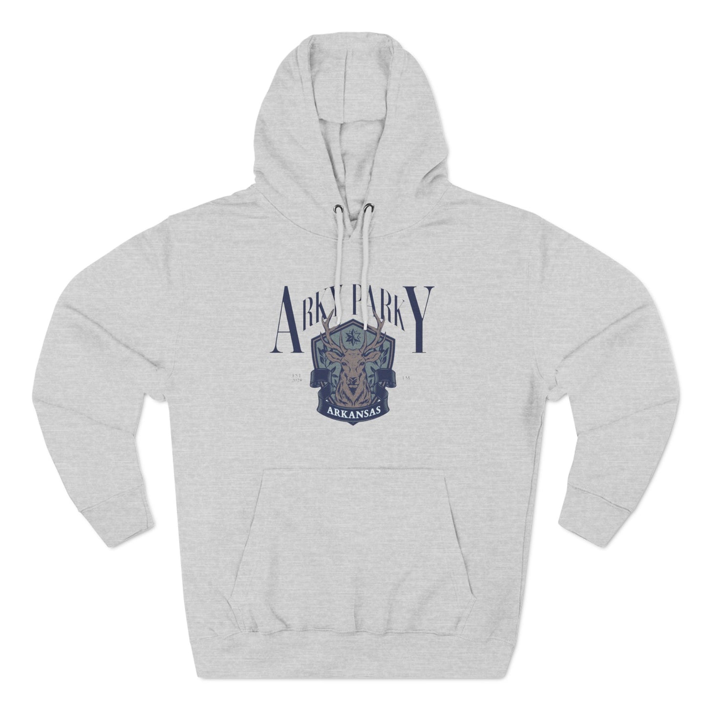 Arky Parky "Wilderness Collection: White-Tailed Buck" Three-Panel Fleece Lined Hoodie