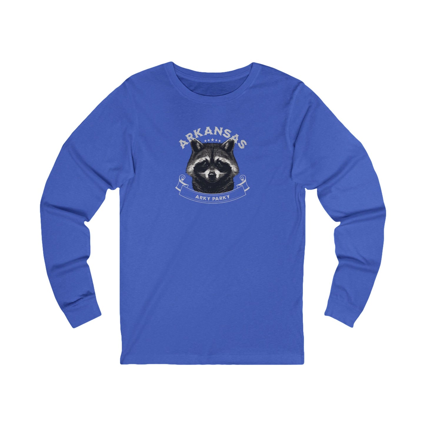 Arky Parky "Arkansas Raccoon" Long Sleeve T-Shirt