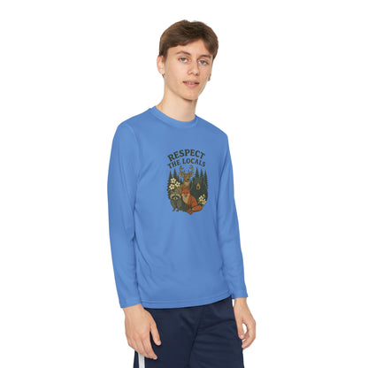 Arky Parky "Respect The Locals" Youth Long Sleeve Competitor Tee – Arkansas Wildlife