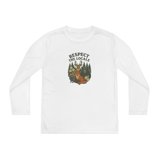 Arky Parky "Respect The Locals" Youth Long Sleeve Competitor Tee – Arkansas Wildlife