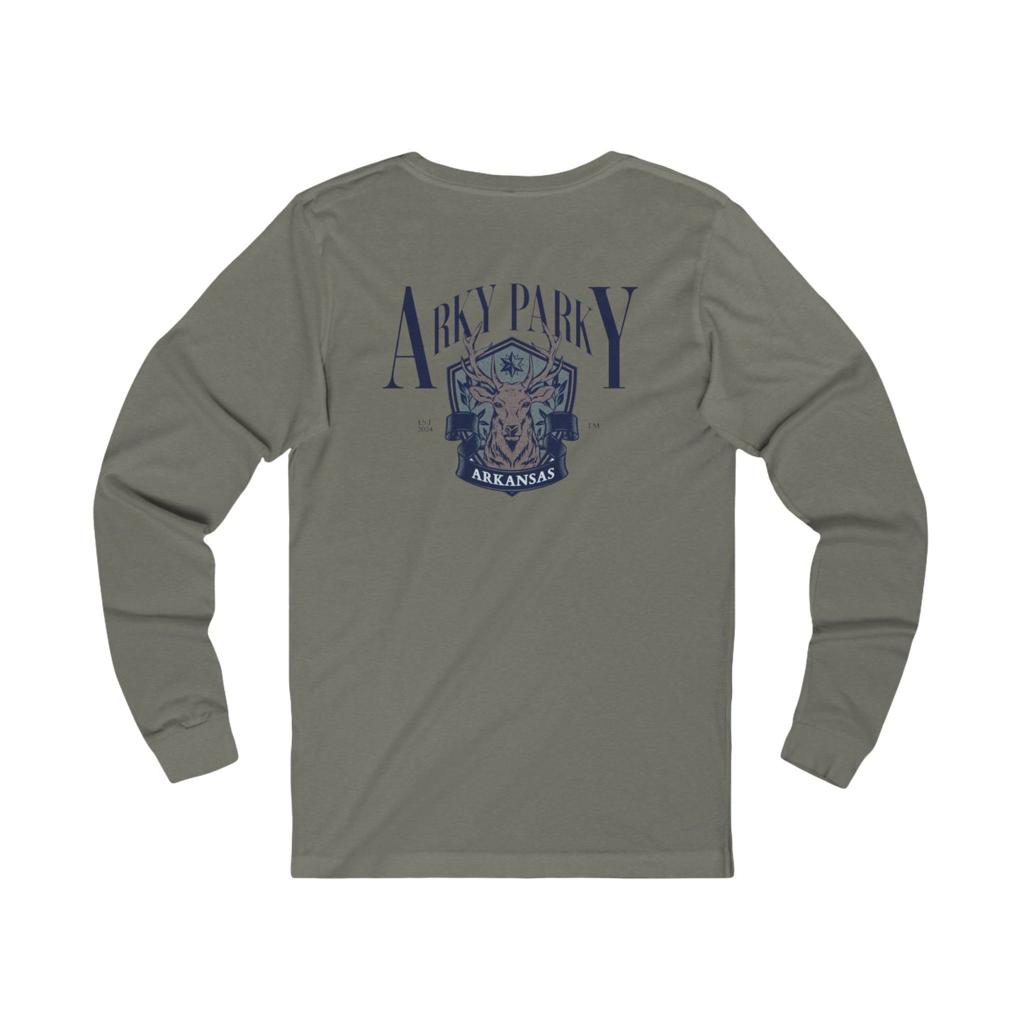 Arky Parky "Wilderness Collection: White-Tailed Buck" Long Sleeve T-Shirt