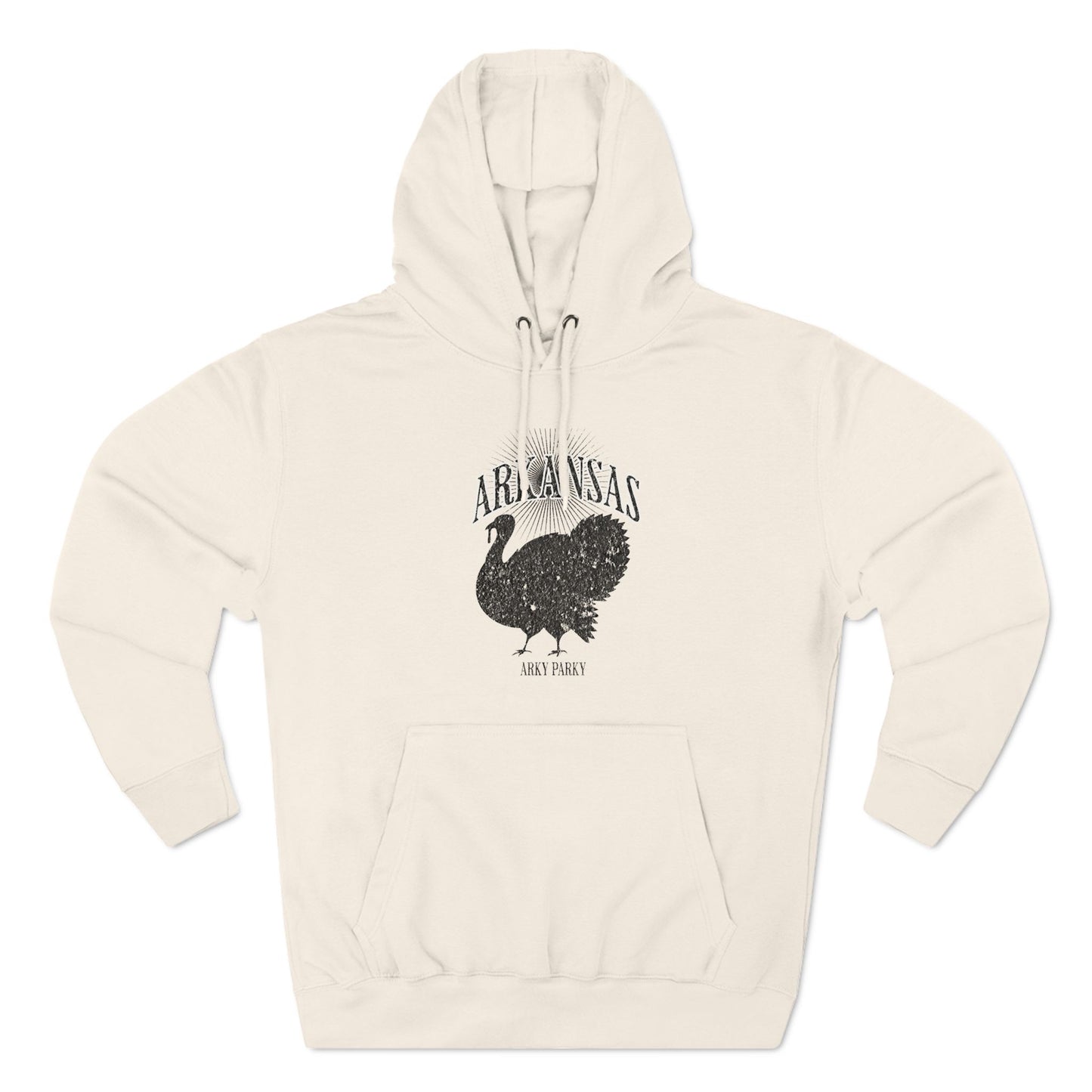 Arky Parky "Wilderness Collection: Turkey" Three-Panel Fleece Lined Hoodie