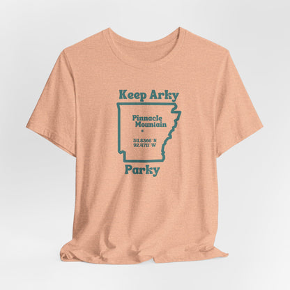 Keep Arky Parky Pinnacle Mountain T-Shirt