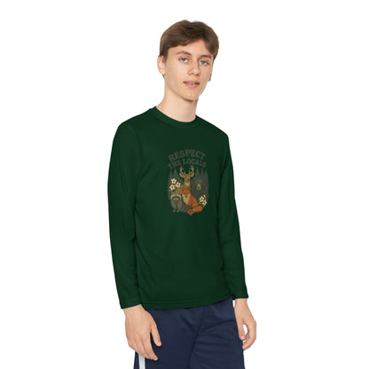 Arky Parky "Respect The Locals" Youth Long Sleeve Competitor Tee – Arkansas Wildlife
