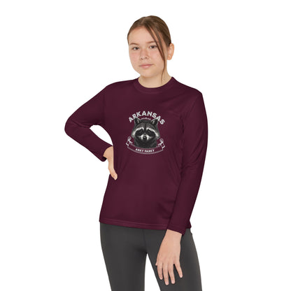 Arky Parky "Raccoon" Youth Long Sleeve Competitor Tee – Arkansas Adventure