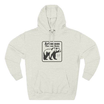Arkansas The Bear State Hoodie