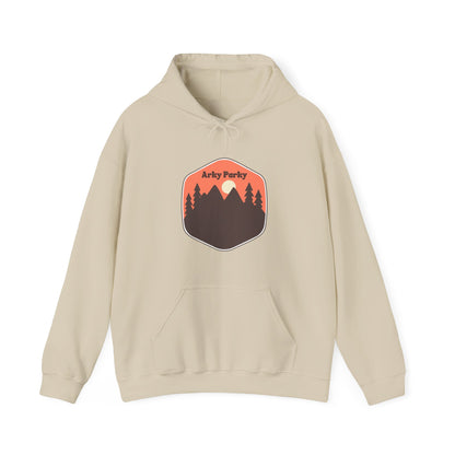 Arky Parky "Moonlight Mountains" Hooded Sweatshirt