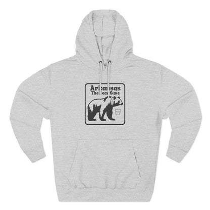 Arkansas The Bear State Hoodie