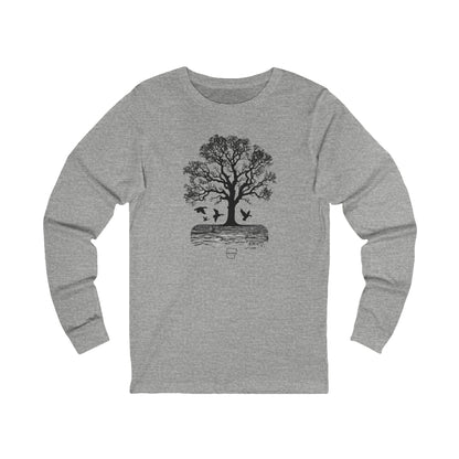 Arky Parky "Rooted in Arkansas" Tree and Wildlife Long Sleeve T-Shirt