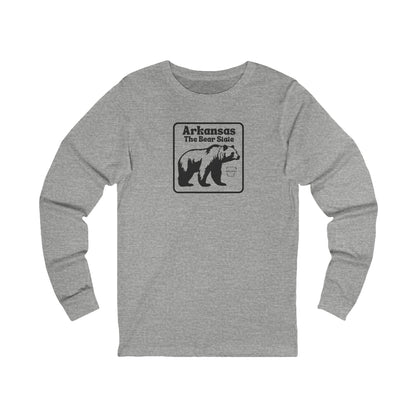 Arky Parky "Wilderness Collection: Arkansas, The Bear State" Long Sleeve T-Shirt