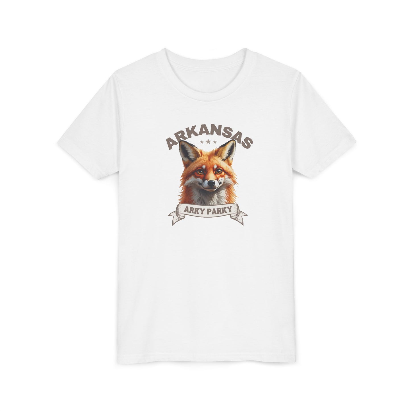 Arky Parky "Red Fox" Youth T-Shirt – Arkansas Kids Tee