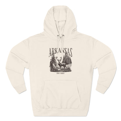 Arky Parky "Wilderness Collection: Forrest Elk" Three-Panel Fleece Lined Hoodie