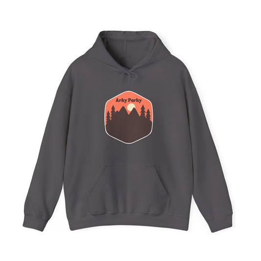 Arky Parky "Moonlight Mountains" Hooded Sweatshirt