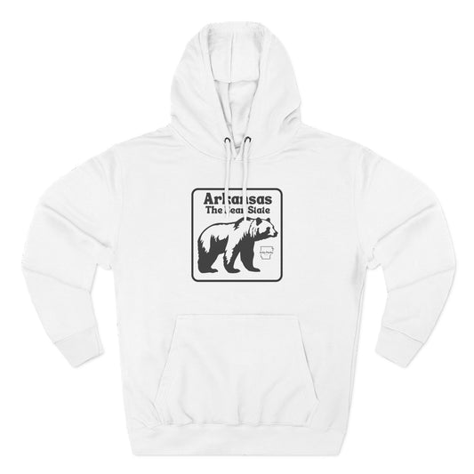 Arkansas The Bear State Hoodie