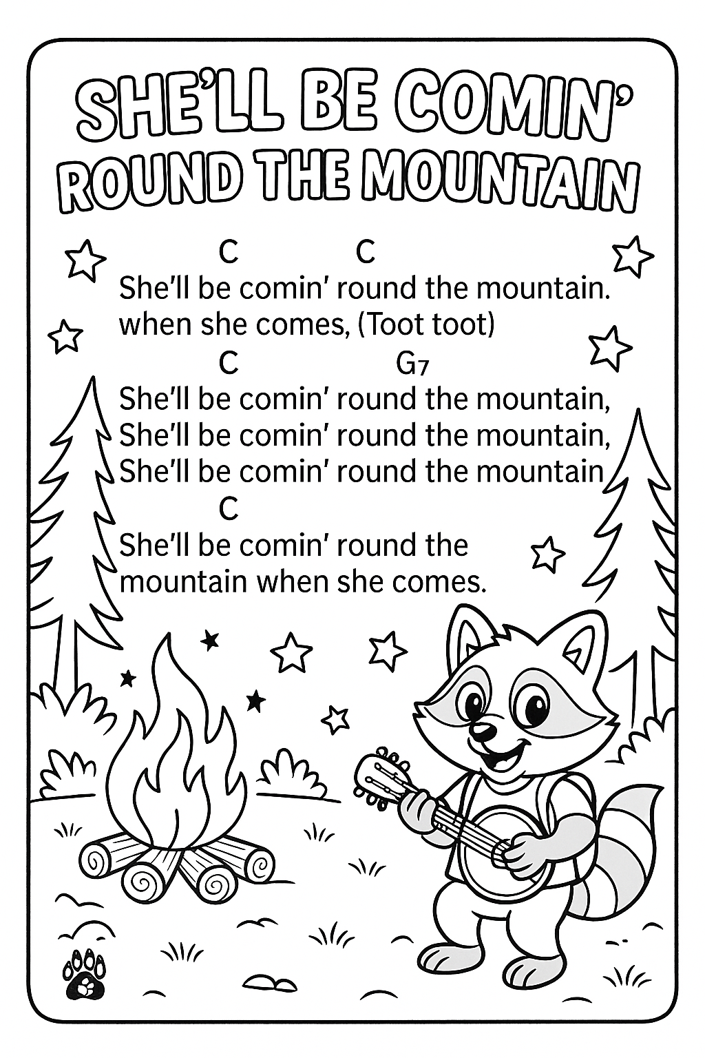 Arky Parky's Arkansas State Park Coloring Book