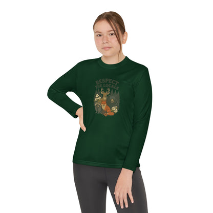 Arky Parky "Respect The Locals" Youth Long Sleeve Competitor Tee – Arkansas Wildlife
