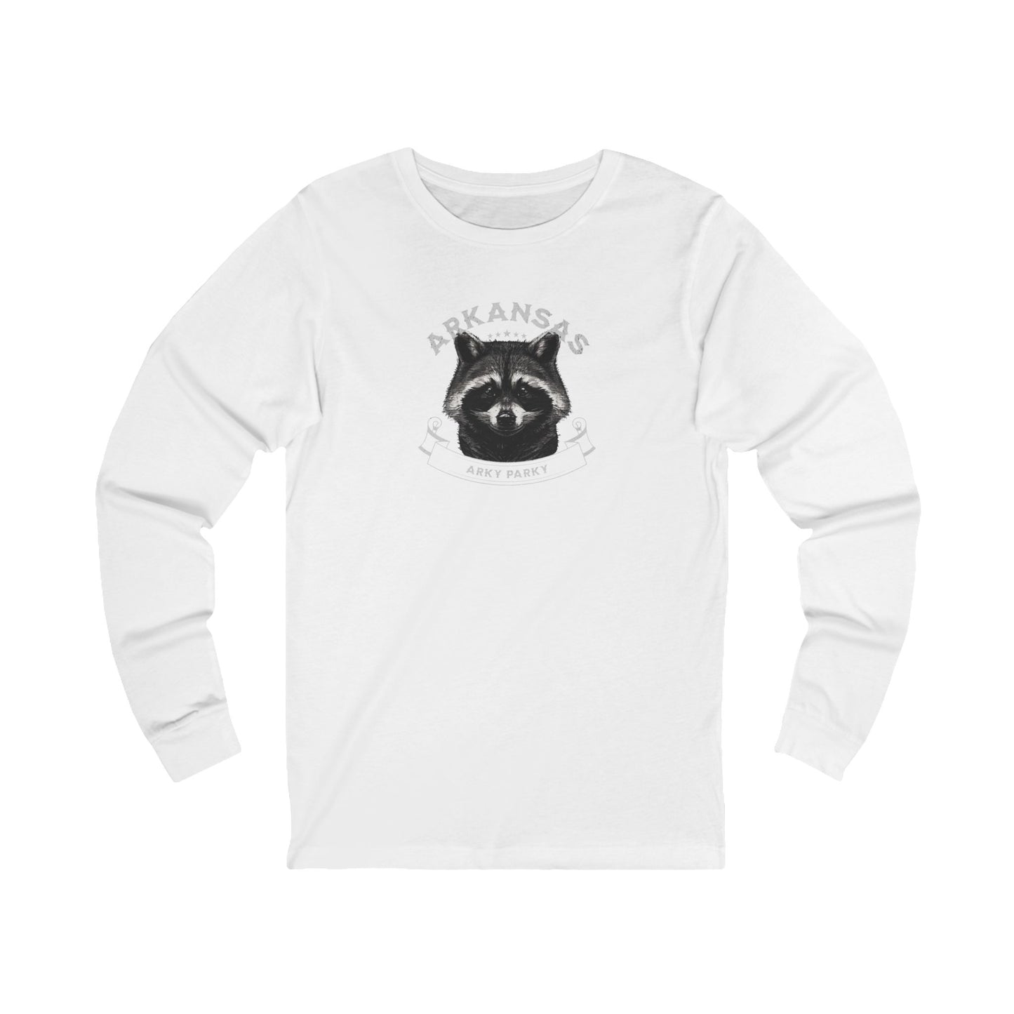 Arky Parky "Arkansas Raccoon" Long Sleeve T-Shirt