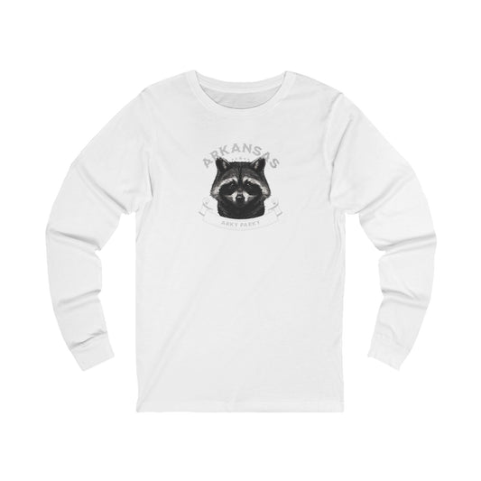 Arky Parky "Arkansas Raccoon" Long Sleeve T-Shirt