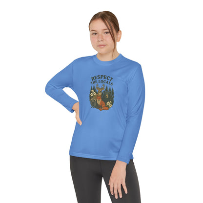 Arky Parky "Respect The Locals" Youth Long Sleeve Competitor Tee – Arkansas Wildlife