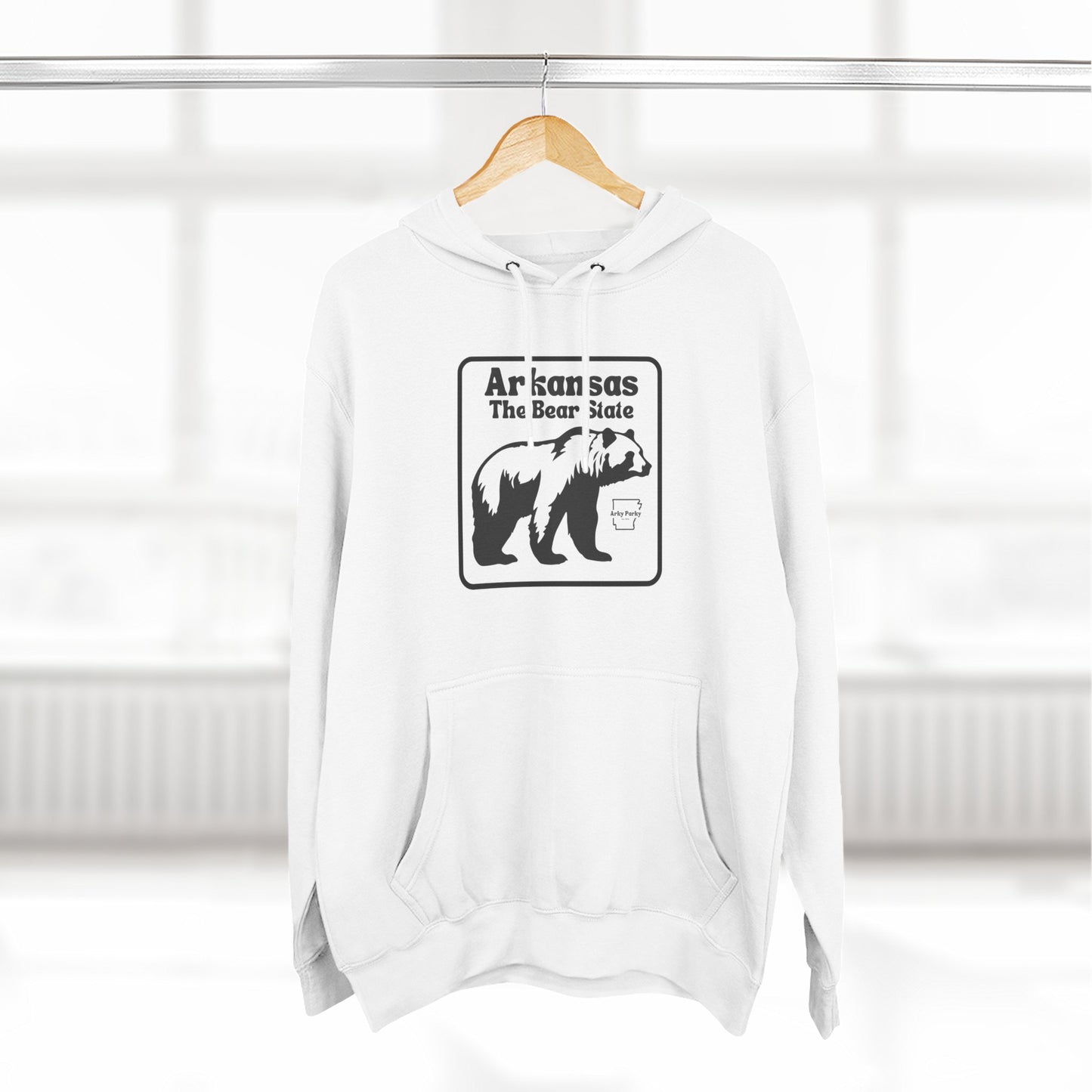 Arkansas The Bear State Hoodie