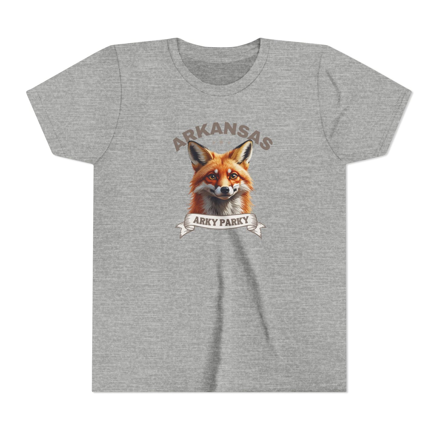 Arky Parky "Red Fox" Youth T-Shirt – Arkansas Kids Tee