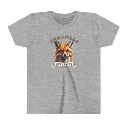 Arky Parky "Red Fox" Youth T-Shirt – Arkansas Kids Tee