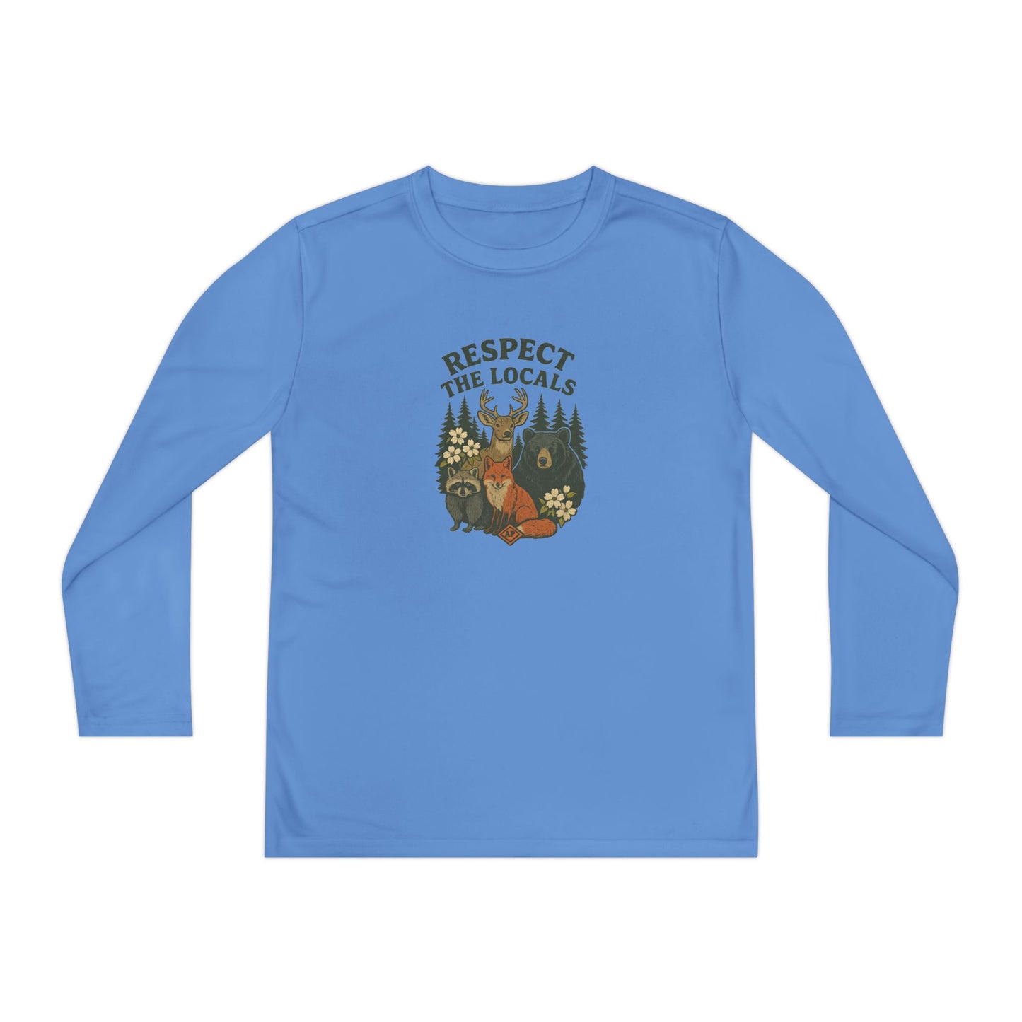 Arky Parky "Respect The Locals" Youth Long Sleeve Competitor Tee – Arkansas Wildlife